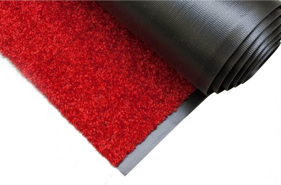 Primaflor-Ideen in Textil Loper Schoonloopmat CLEAN Made in Belgium Vuilvangmat uni kleuren slijtvast antislip wasbaar - Foto 4