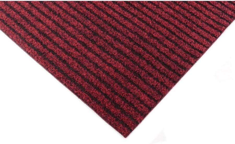 Primaflor-Ideen in Textil Loper Schoonloopmat GIN Made in Belgium Vuilvangmat gemêleerd gestreept slijtvast antislip - Foto 3