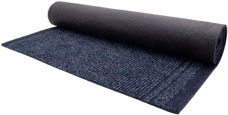 Primaflor-Ideen in Textil Loper Schoonloopmat MALAGA Made in Belgium Vuilvangmat gemêleerd gestreept slijtvast antislip - Foto 4