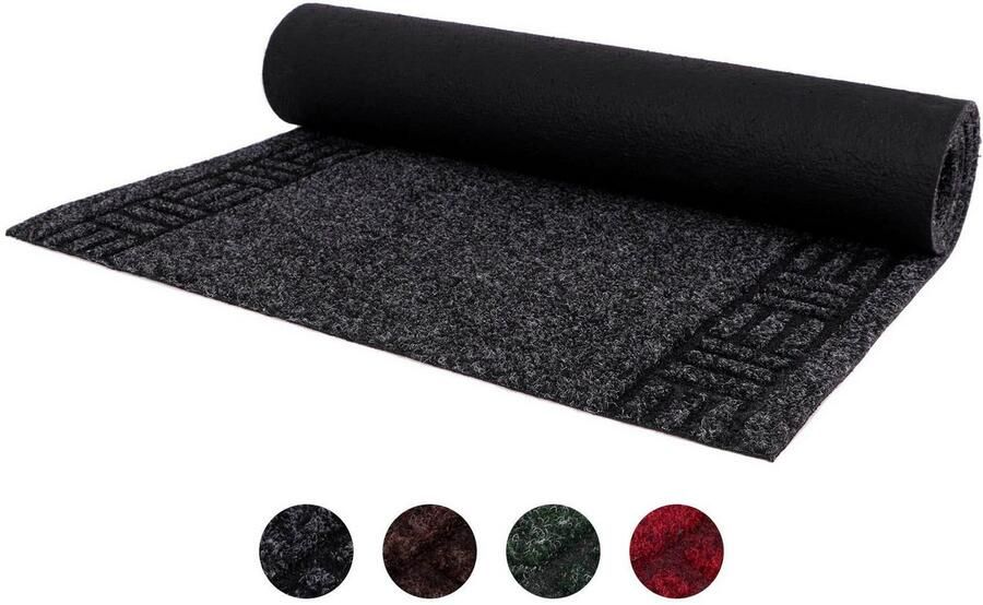 Primaflor-Ideen in Textil Loper Schoonloopmat PRIMAVERA Made in Belgium Vuilvangmat gemêleerd met rand slijtvast wasbaar - Foto 3