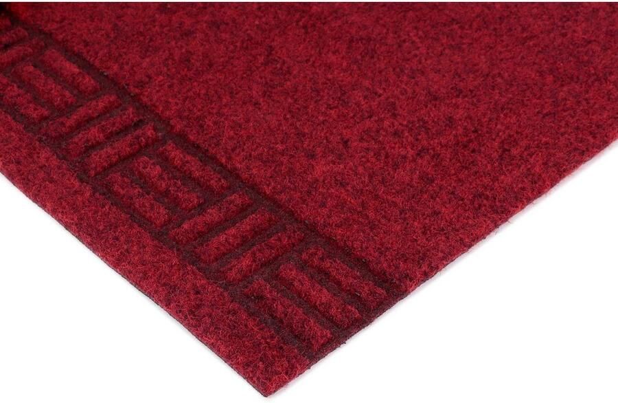 Primaflor-Ideen in Textil Loper Schoonloopmat PRIMAVERA Made in Belgium Vuilvangmat gemêleerd met rand slijtvast wasbaar - Foto 4