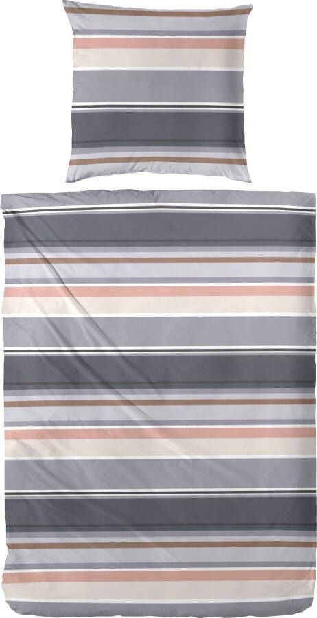 Primera Overtrekset Late Summer Stripe met moderne strepen in frisse kleuren (2-delig) - Foto 3
