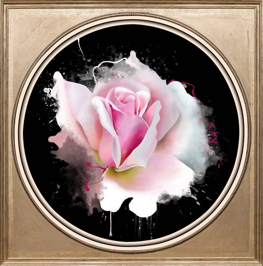 Queence Artprint op acrylglas Rosé - Foto 6