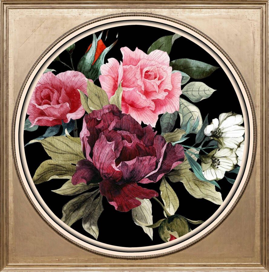 Queence Artprint op acrylglas Veelkleurig bos bloemen II - Foto 3