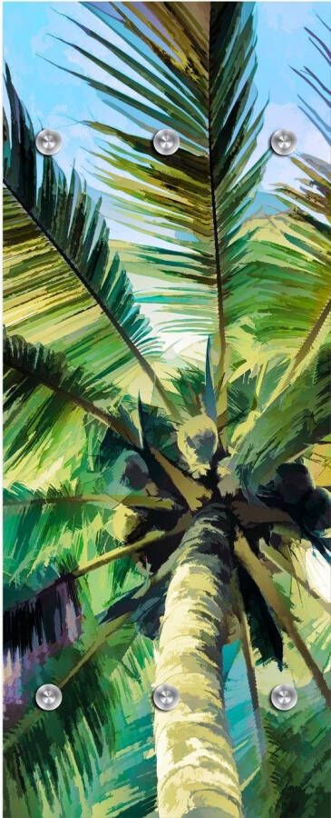 Queence Kapstok Palm met 6 haken 50 x 120 cm - Foto 5