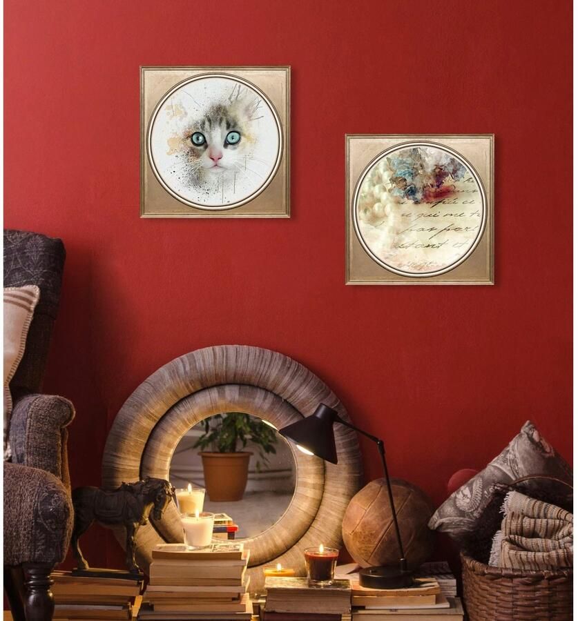 Queence Artprint op acrylglas Brief Fine Art-print in galeriekwaliteit - Foto 2