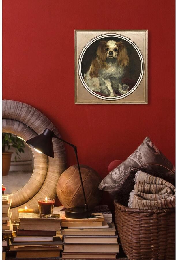 Queence Artprint op acrylglas Hond Fine Art-print in galeriekwaliteit - Foto 3