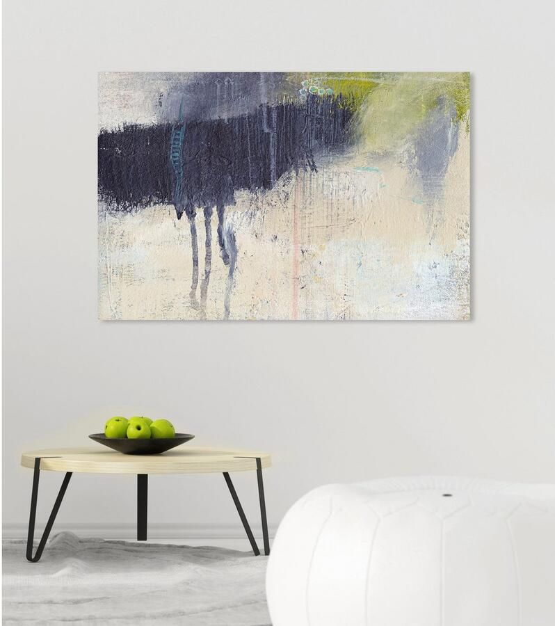 Queence Artprint op linnen Kunstwerk Premium canvasstof handgemaakt in Duitsland