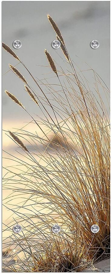 Queence Kapstok Sylt Wandkapstok strand grassen duin ruimtebesparend - Foto 12