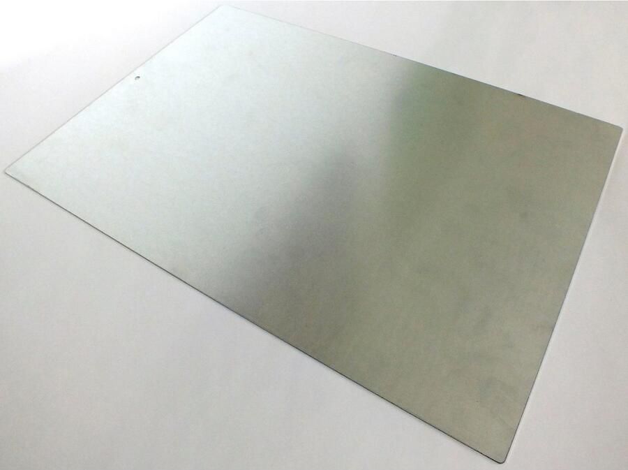 Queence Metalen artprint QUIET ZONE Staalplaat blikplaat uitspraken teksten grappig (1 stuk) - Foto 2