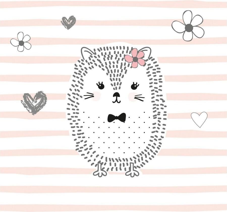 Queence Sierkussen Egel Kussenovertrek zonder vulling(1 stuk) - Foto 3