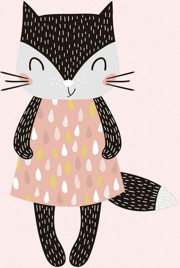 Queence Sierkussen Kat Kussenovertrek zonder vulling(1 stuk) - Foto 3