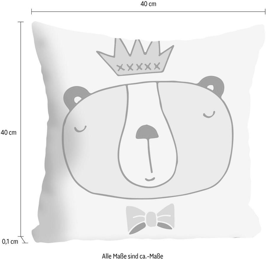 Queence Sierkussen King Kussenovertrek zonder vulling(1 stuk) - Foto 2