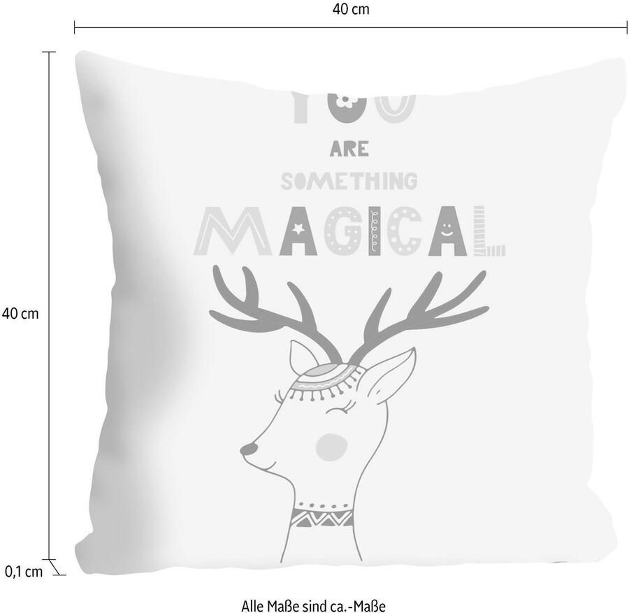 Queence Sierkussen Magical Kussenovertrek zonder vulling(1 stuk) - Foto 2