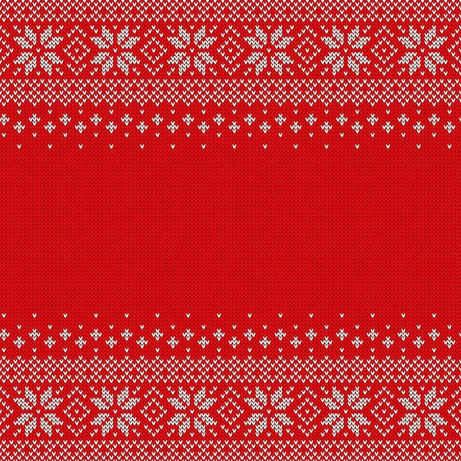 Queence Sierkussen Tabea Kussenhoes kerst rood feestelijk kerstmotief winterachtig (1 stuk) - Foto 2