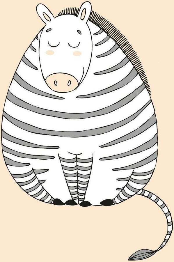 Queence Sierkussen Zebra Kussenovertrek zonder vulling(1 stuk) - Foto 3