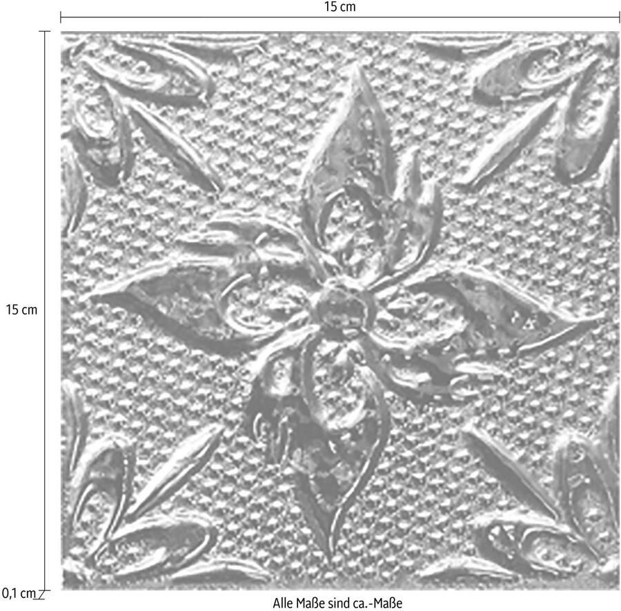 Queence Tegelsticker Motief IV Stickertegels zelfklevend stickers 12-delige set - Foto 2