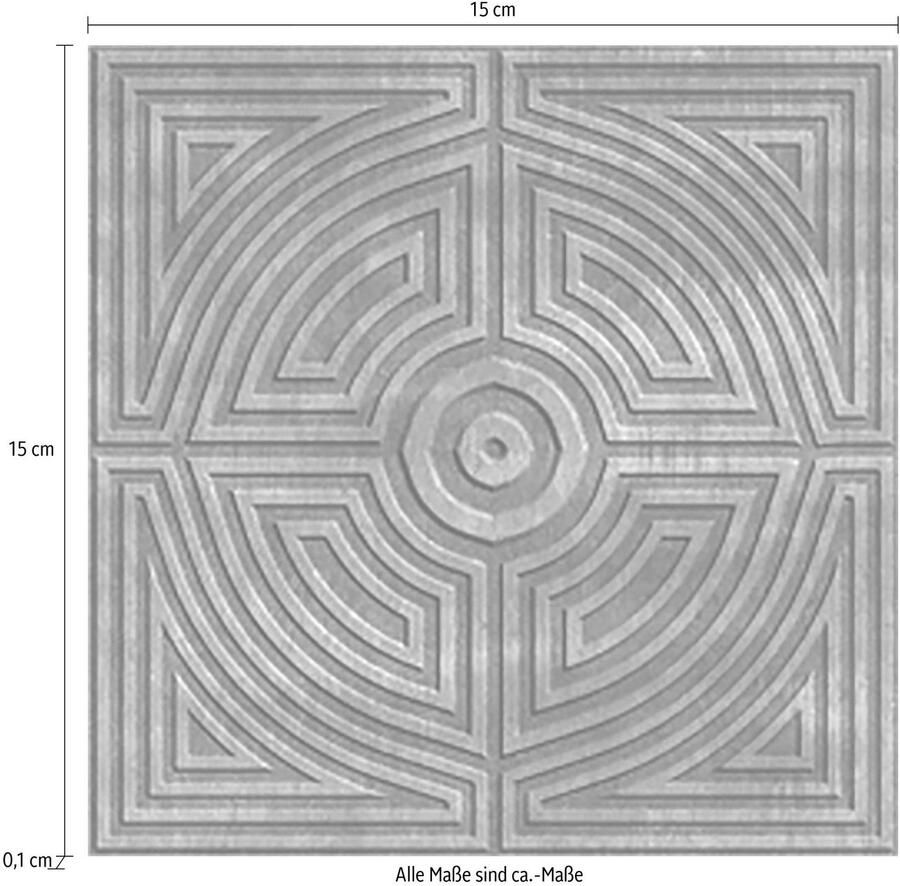 Queence Tegelsticker Motief Stickertegels zelfklevend stickers 12-delige set - Foto 2