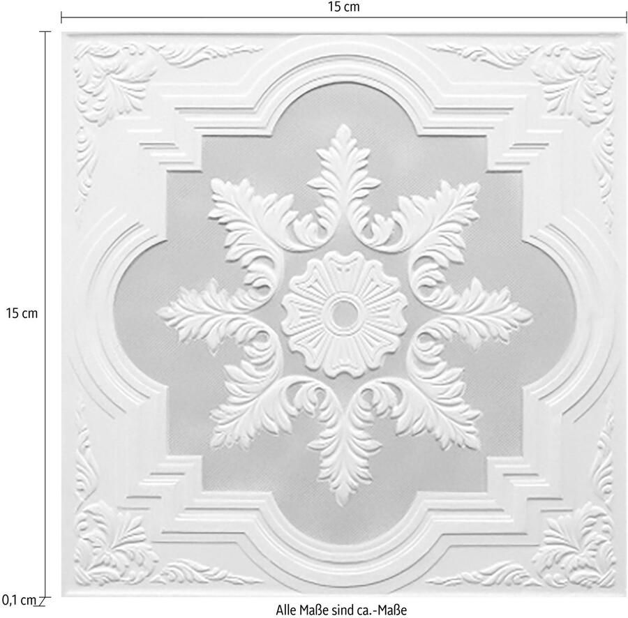 Queence Tegelsticker Mozaïek motief Stickertegels zelfklevend stickers 12-delige set - Foto 2