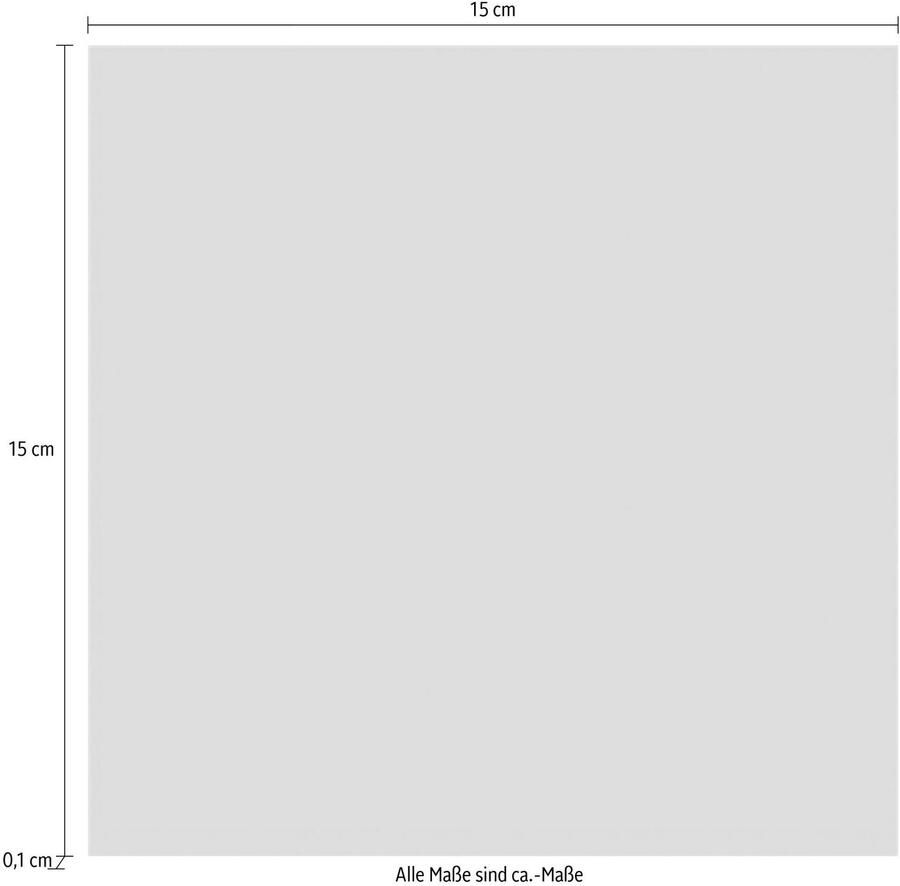 Queence Tegelsticker Oranje Stickertegels zelfklevend stickers 12-delige set - Foto 2