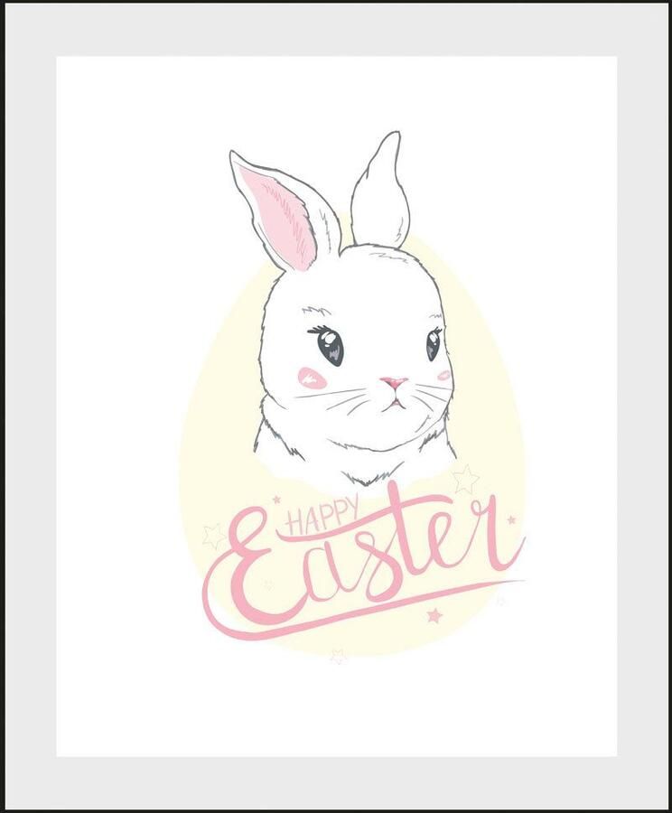 Queence Wanddecoratie Abilou 50x40 met frame (1 stuk) - Foto 2