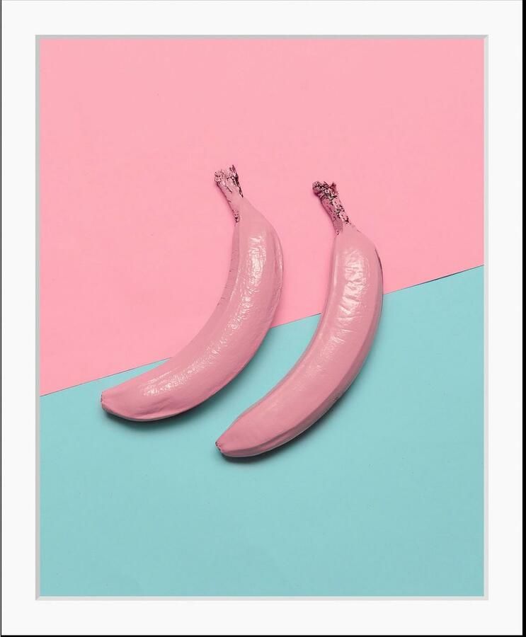 Queence Wanddecoratie Damian HD premium posterdruk incl. houten lijst (1 stuk) - Foto 2