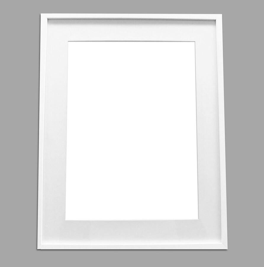 Queence Wanddecoratie Fabrice HD premium posterdruk incl. houten lijst (1 stuk)