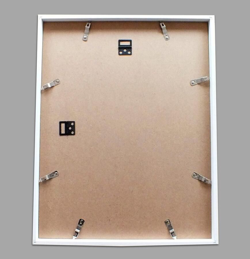 Queence Wanddecoratie Fabrice HD premium posterdruk incl. houten lijst (1 stuk) - Foto 2