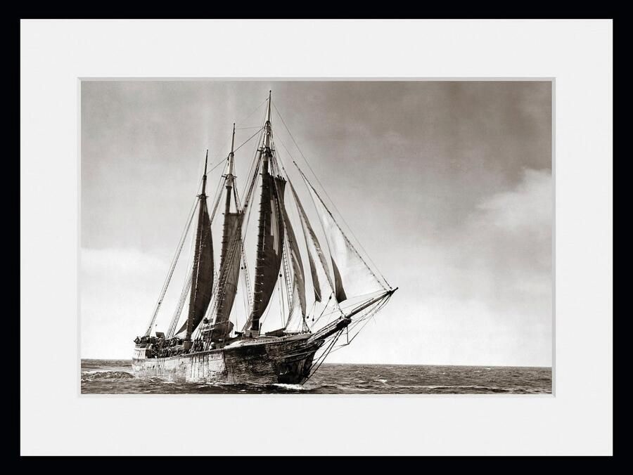 Queence Wanddecoratie Jimmy HD premium posterdruk incl. houten lijst (1 stuk) - Foto 4