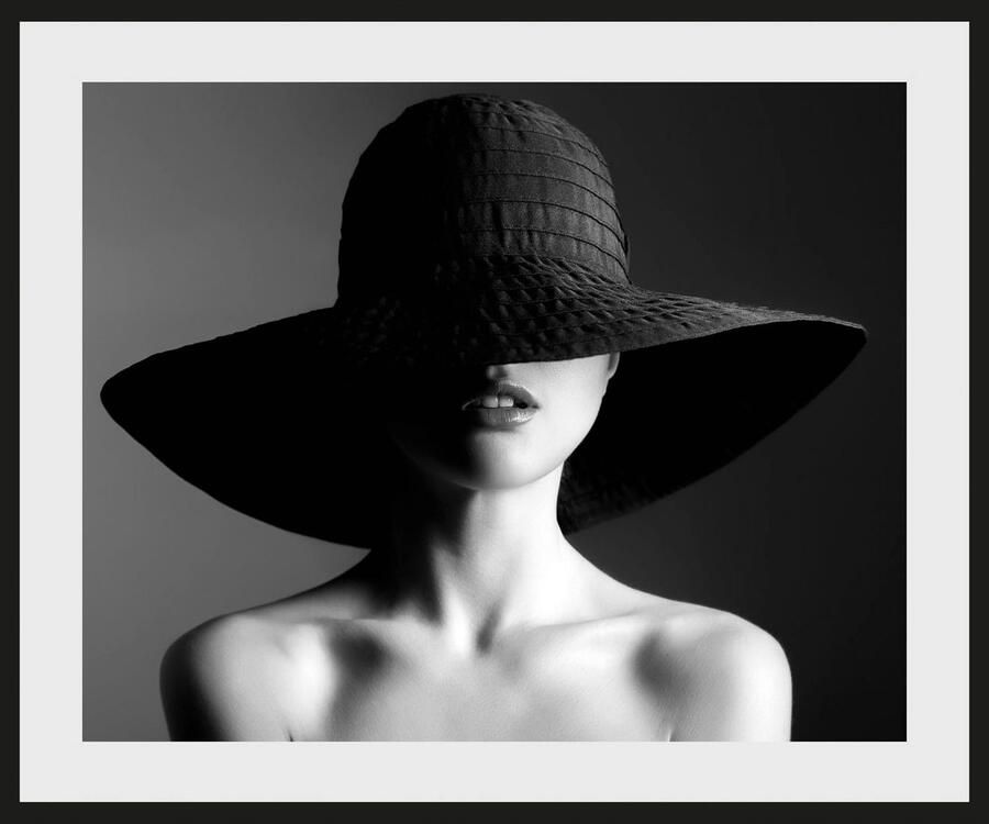 Queence Wanddecoratie Lara HD premium posterdruk incl. houten lijst (1 stuk) - Foto 2