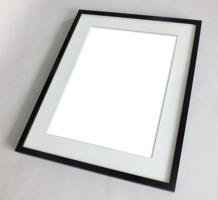 Queence Wanddecoratie Laura's ster HD premium posterdruk incl. houten lijst (1 stuk)