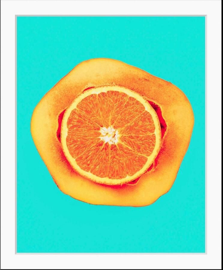 Queence Wanddecoratie Levin HD premium posterdruk incl. houten lijst (1 stuk) - Foto 2