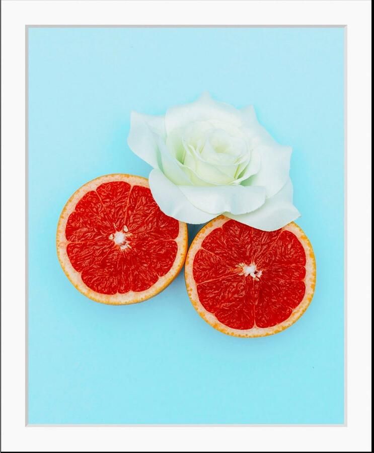 Queence Wanddecoratie Nicolas HD premium posterdruk incl. houten lijst (1 stuk) - Foto 2