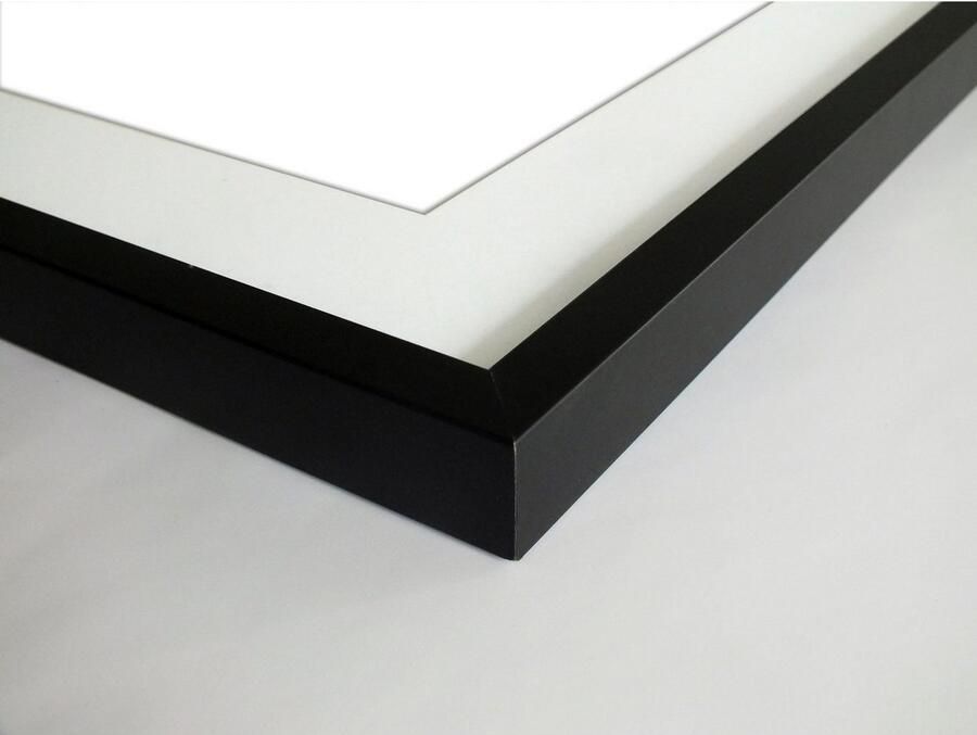 Queence Wanddecoratie Pascal HD premium posterdruk incl. houten lijst (1 stuk) - Foto 7