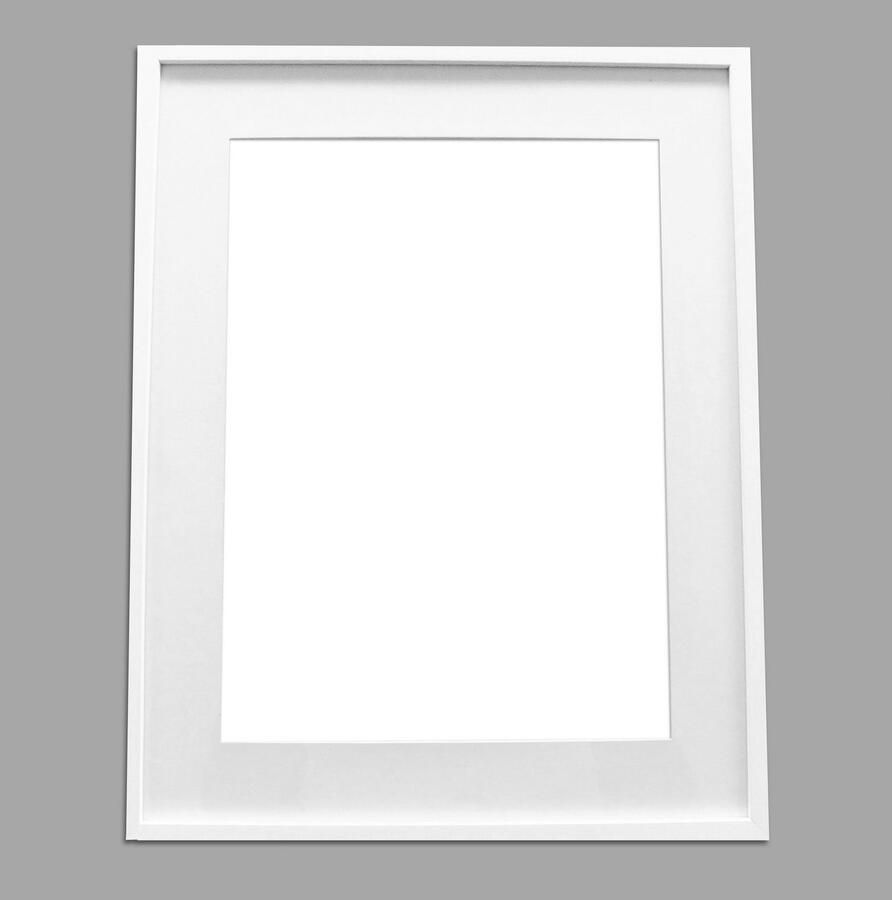 Queence Wanddecoratie Pascal HD premium posterdruk incl. houten lijst (1 stuk)