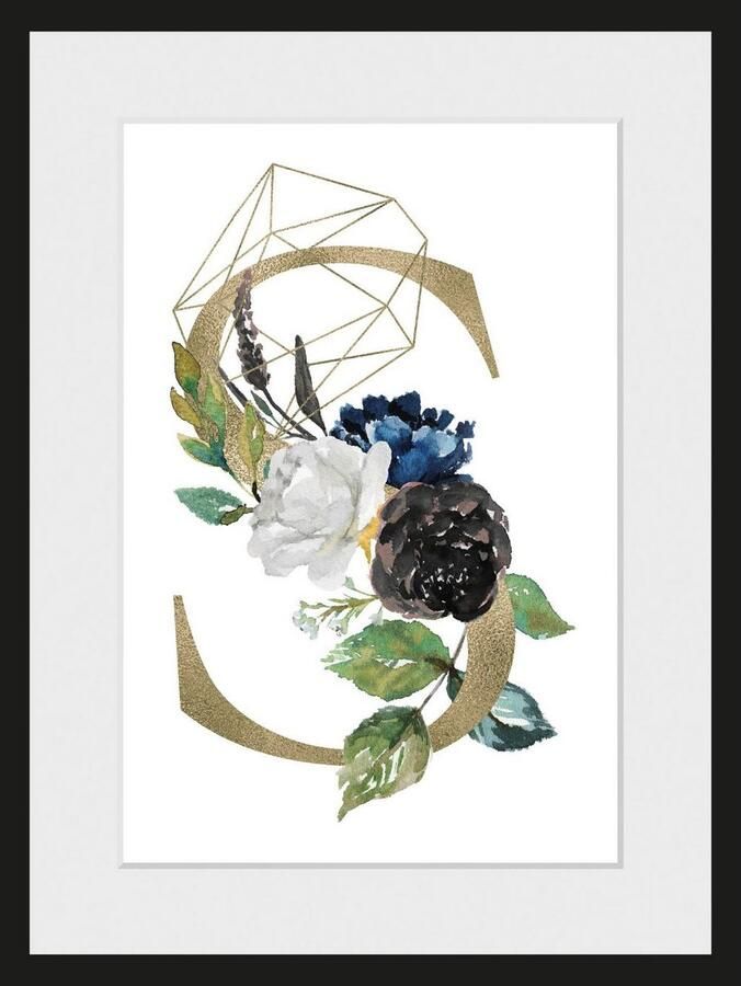 Queence Wanddecoratie S HD premium posterdruk incl. houten lijst (1 stuk) - Foto 4