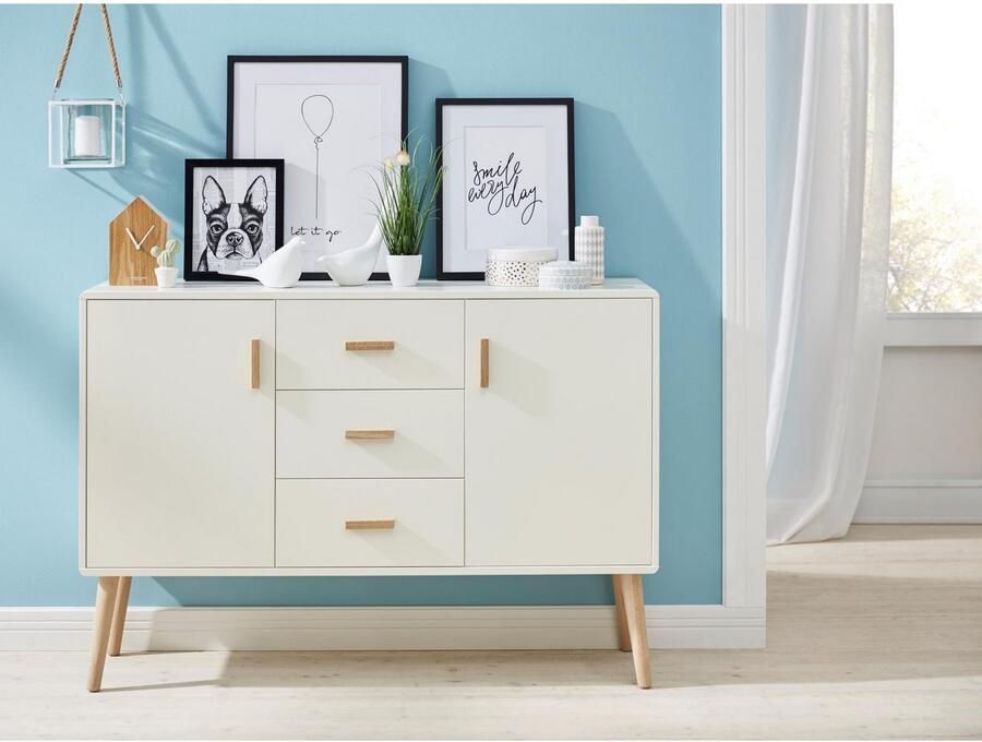 Queence Wanddecoratie Loslaten HD premium posterdruk incl. houten lijst - Foto 6