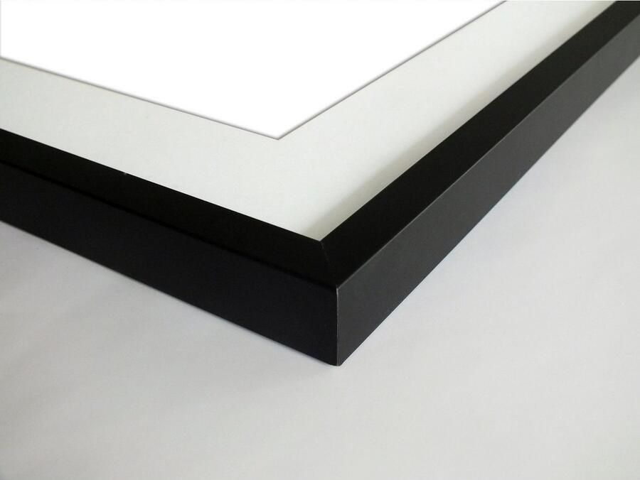 Queence Wanddecoratie Stefano HD premium posterdruk incl. houten lijst (1 stuk) - Foto 8