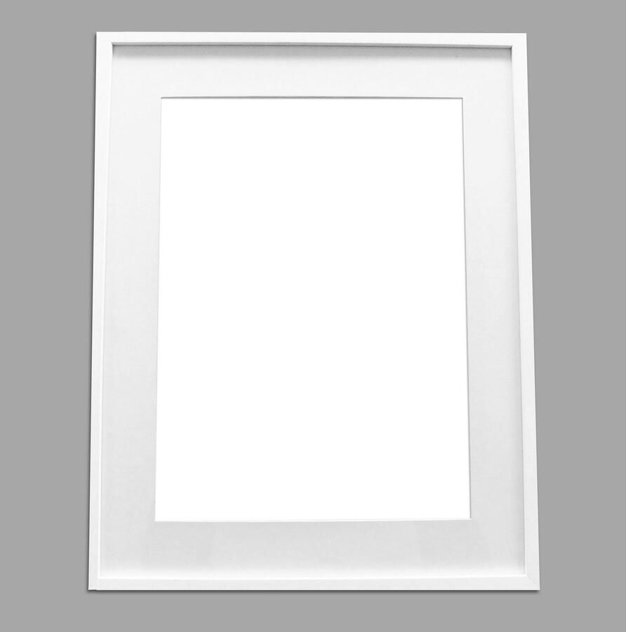 Queence Wanddecoratie VERA HD premium posterdruk incl. houten lijst (1 stuk)