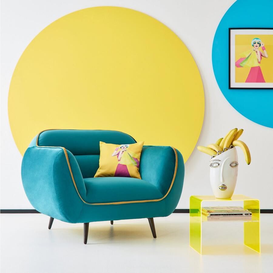 Queence Wanddecoratie Vrouw HD premium posterdruk incl. houten lijst