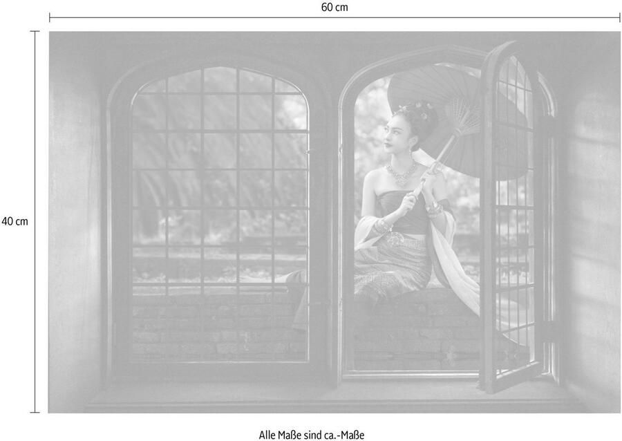 Queence Wandfolie Bos Muursticker muurdecoratie zelfklevend 3D raam