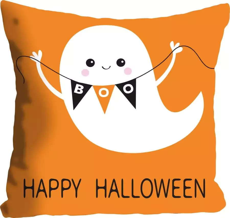 Queence Sierkussen BOO Kussenovertrek zonder vulling(1 stuk) - Foto 4