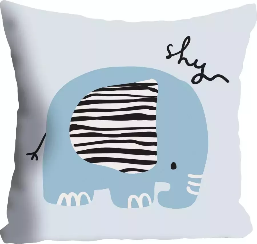 Queence Sierkussen Shy Kussenovertrek zonder vulling(1 stuk) - Foto 4