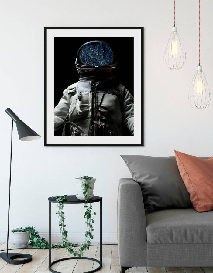 Queence Wanddecoratie Astronaut (1 stuk)