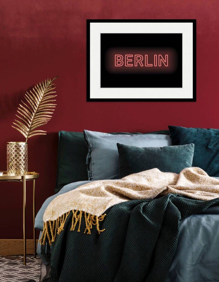 Queence Wanddecoratie BERLIN LIGHTS (1 stuk) - Foto 6