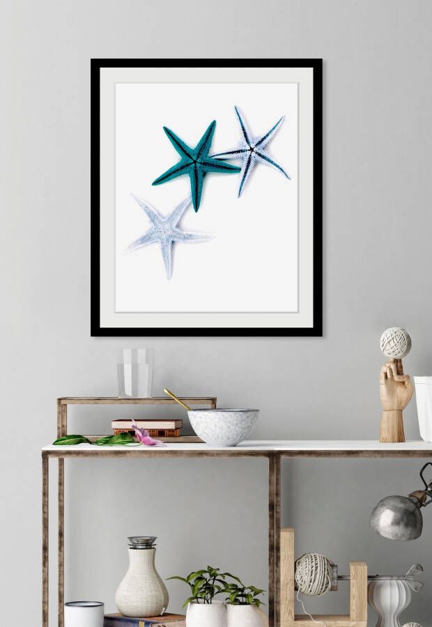 Queence Wanddecoratie Laura HD premium posterdruk incl. houten lijst (1 stuk) - Foto 7