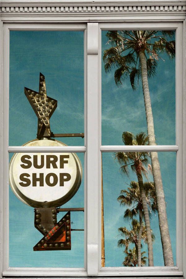 Queence Wandfolie Surf Shop - Foto 3