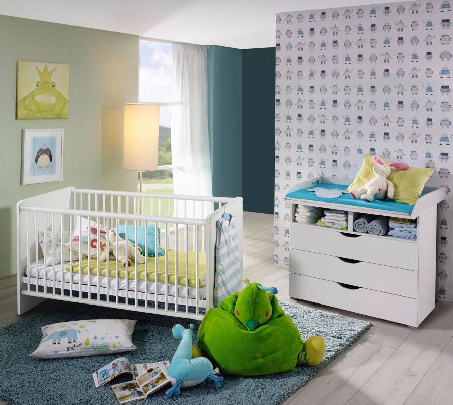 Rauch Babymeubelset BRISTOL Bed + commode (voordeelset 2-delig)