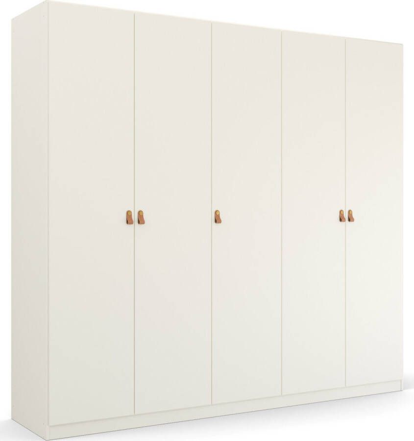 Rauch Draaideurkast Homey by Quadra Spin met greeplussen van zacht cognacbruin leer - Foto 14