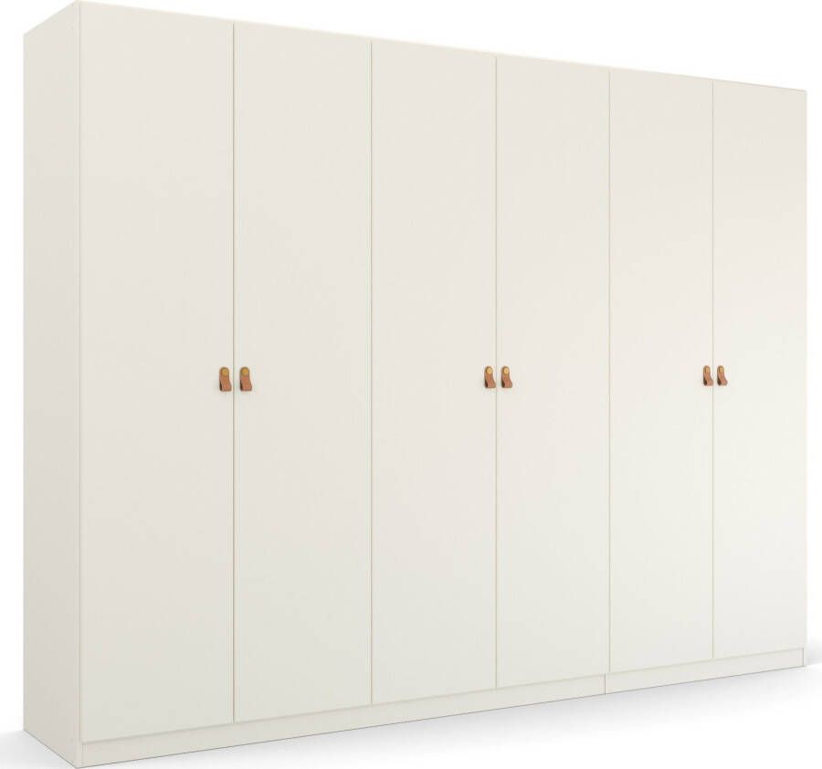 Rauch Draaideurkast Homey by Quadra Spin met greeplussen van zacht cognacbruin leer - Foto 12